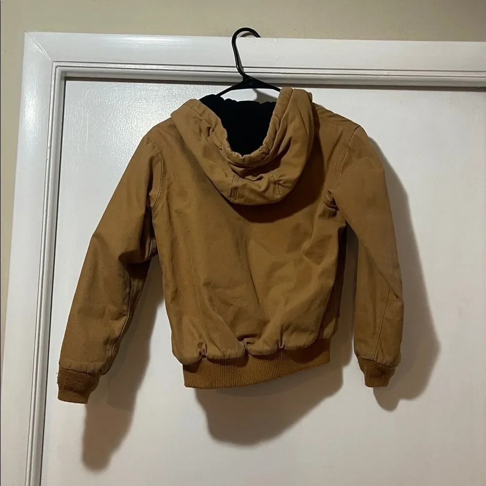 Walls Brown blizzard  pruf Hooded Jacket youth 12 to 14